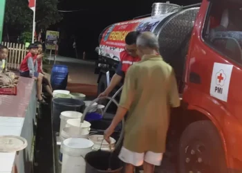 PMI Banyumas Bantu Air Bersih Untuk 530 Jiwa Di Dua Desa Kecamatan Gumelar