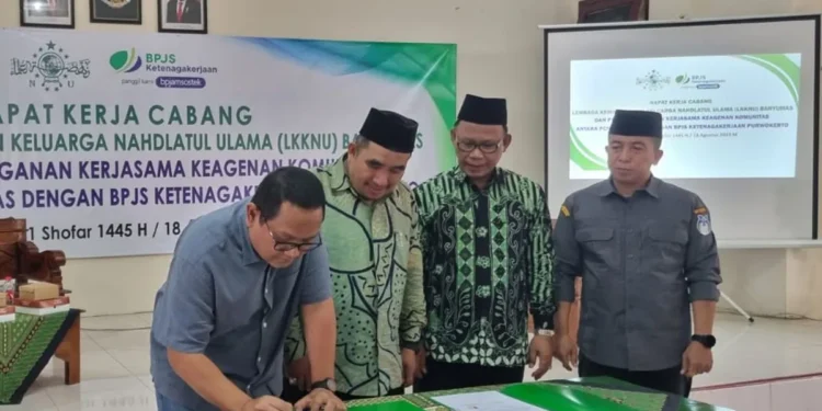 BPJamsostek Berikan Perlindungan bagi Pekerja di Kalangan NU Banyumas