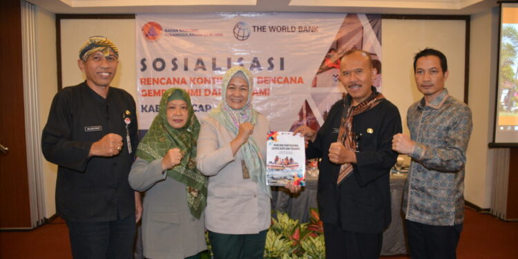 Pemkab Cilacap Sosialisasikan Rencana Kontinjensi Hadapi Bencana Gempa dan Tsunami