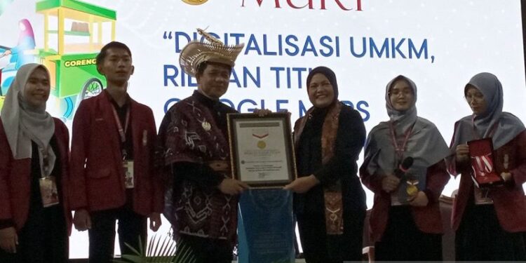 Mahasiswa Baru UMP Lakukan Digitalisasi 4.055 UMKM